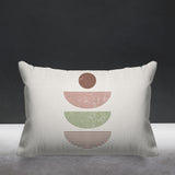 Carmen Abstract Reversible Indoor/Outdoor Rectangular Pillow