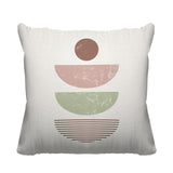Carmen Abstract Outdoor Reversible Throw Square Pillow