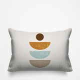 Carmen Abstract Reversible Indoor/Outdoor Rectangular Pillow