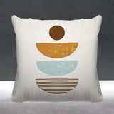Carmen Abstract Outdoor Reversible Throw Square Pillow