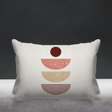 Carmen Abstract Reversible Indoor/Outdoor Rectangular Pillow