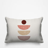Carmen Abstract Reversible Indoor/Outdoor Rectangular Pillow