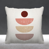 Carmen Abstract Outdoor Reversible Throw Square Pillow