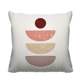 Carmen Abstract Outdoor Reversible Throw Square Pillow