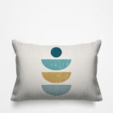 Carmen Abstract Reversible Indoor/Outdoor Rectangular Pillow