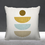 Carmen Abstract Outdoor Reversible Throw Square Pillow