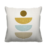 Carmen Abstract Outdoor Reversible Throw Square Pillow