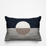 Carmy Abstract Outdoor Reversible Throw Rectangular Pillow