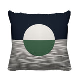 Carmy Abstract Outdoor Reversible Throw Square Pillow