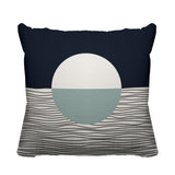 Carmy Abstract Outdoor Reversible Throw Square Pillow