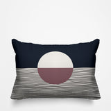 Carmy Abstract Outdoor Reversible Throw Rectangular Pillow