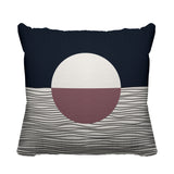 Carmy Abstract Outdoor Reversible Throw Square Pillow