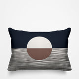 Carmy Abstract Outdoor Reversible Throw Rectangular Pillow