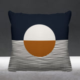 Carmy Abstract Outdoor Reversible Throw Square Pillow
