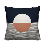 Carmy Abstract Outdoor Reversible Throw Square Pillow