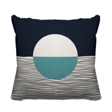 Carmy Abstract Outdoor Reversible Throw Square Pillow