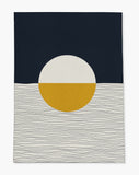 Carmy low pile chair mat in Yellow