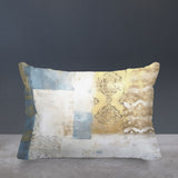 Carsten Abstract Spun Polyester Indoor/Outdoor Reversible Throw Pillow