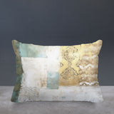 Carsten Abstract Spun Polyester Indoor/Outdoor Reversible Throw Pillow