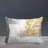 Carsten Abstract Spun Polyester Indoor/Outdoor Reversible Throw Pillow