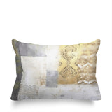 Carsten Abstract Spun Polyester Indoor/Outdoor Reversible Throw Pillow