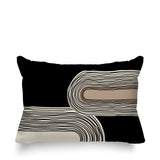 Cassie Spun Polyester Lumbar Indoor/Outdoor Throw Pillow