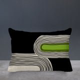 Cassie Spun Polyester Lumbar Indoor/Outdoor Throw Pillow