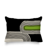 Cassie Spun Polyester Lumbar Indoor/Outdoor Throw Pillow