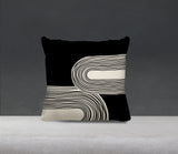 Cassie Abstract Spun Polyester Square Indoor/Outdoor Throw Pillow