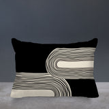 Cassie Spun Polyester Lumbar Indoor/Outdoor Throw Pillow