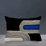 Cassie Spun Polyester Lumbar Indoor/Outdoor Throw Pillow