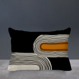 Cassie Spun Polyester Lumbar Indoor/Outdoor Throw Pillow