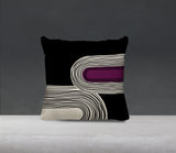Cassie Abstract Spun Polyester Square Indoor/Outdoor Throw Pillow