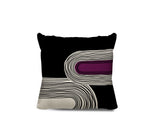 Cassie Abstract Spun Polyester Square Indoor/Outdoor Throw Pillow