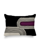 Cassie Spun Polyester Lumbar Indoor/Outdoor Throw Pillow