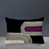 Cassie Spun Polyester Lumbar Indoor/Outdoor Throw Pillow