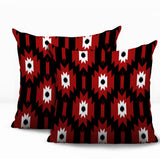 Catori 2 Sets Indoor/Outdoor Reversible Square Pillow