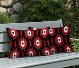 Catori 2 Sets Indoor/Outdoor Reversible Rectangular Pillow