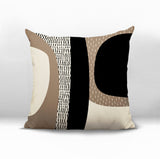 Ceca Abstract Reversible Indoor/Outdoor Square Pillow