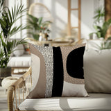 Ceca Abstract Reversible Indoor/Outdoor Square Pillow