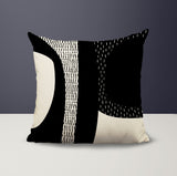 Ceca Abstract Reversible Indoor/Outdoor Square Pillow