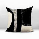 Ceca Abstract Reversible Indoor/Outdoor Square Pillow