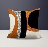 Ceca Abstract Reversible Indoor/Outdoor Square Pillow