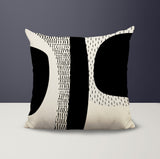 Ceca Abstract Reversible Indoor/Outdoor Square Pillow