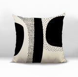 Ceca Abstract Reversible Indoor/Outdoor Square Pillow