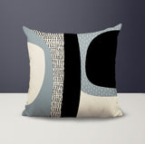 Ceca Abstract Reversible Indoor/Outdoor Square Pillow