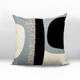 Ceca Abstract Reversible Indoor/Outdoor Square Pillow