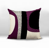 Ceca Abstract Reversible Indoor/Outdoor Square Pillow