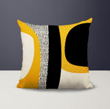 Ceca Abstract Reversible Indoor/Outdoor Square Pillow