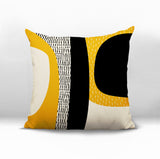 Ceca Abstract Reversible Indoor/Outdoor Square Pillow